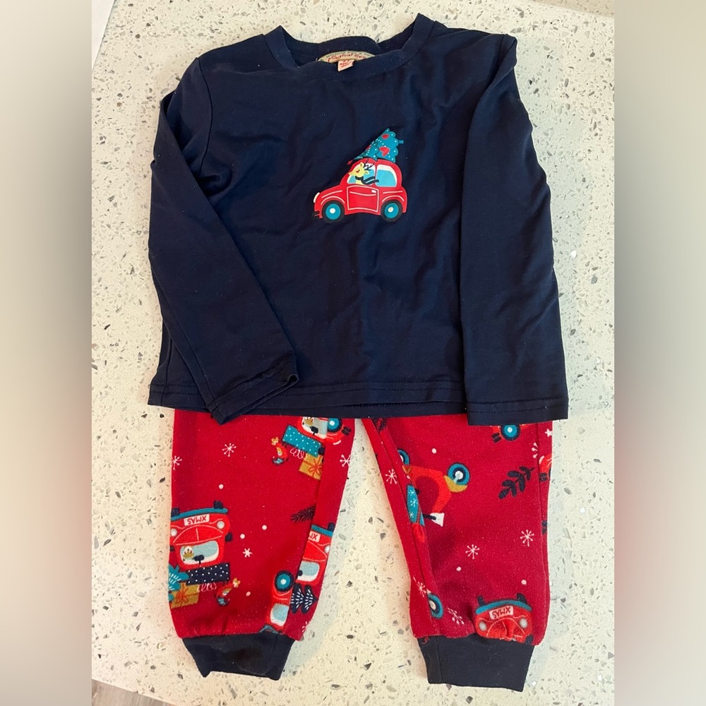 Toddler Boys, Magical Season, Christmas Pajamas, Size 2T
